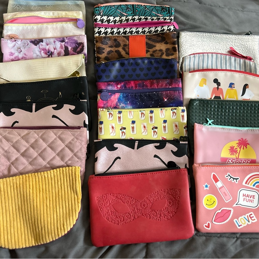 IPSY Cosmetic Bag Lot